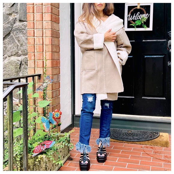 ShopEvelynne Jackets & Blazers - #25 Reversible Long Sleeve Sherpa Fur Jacket